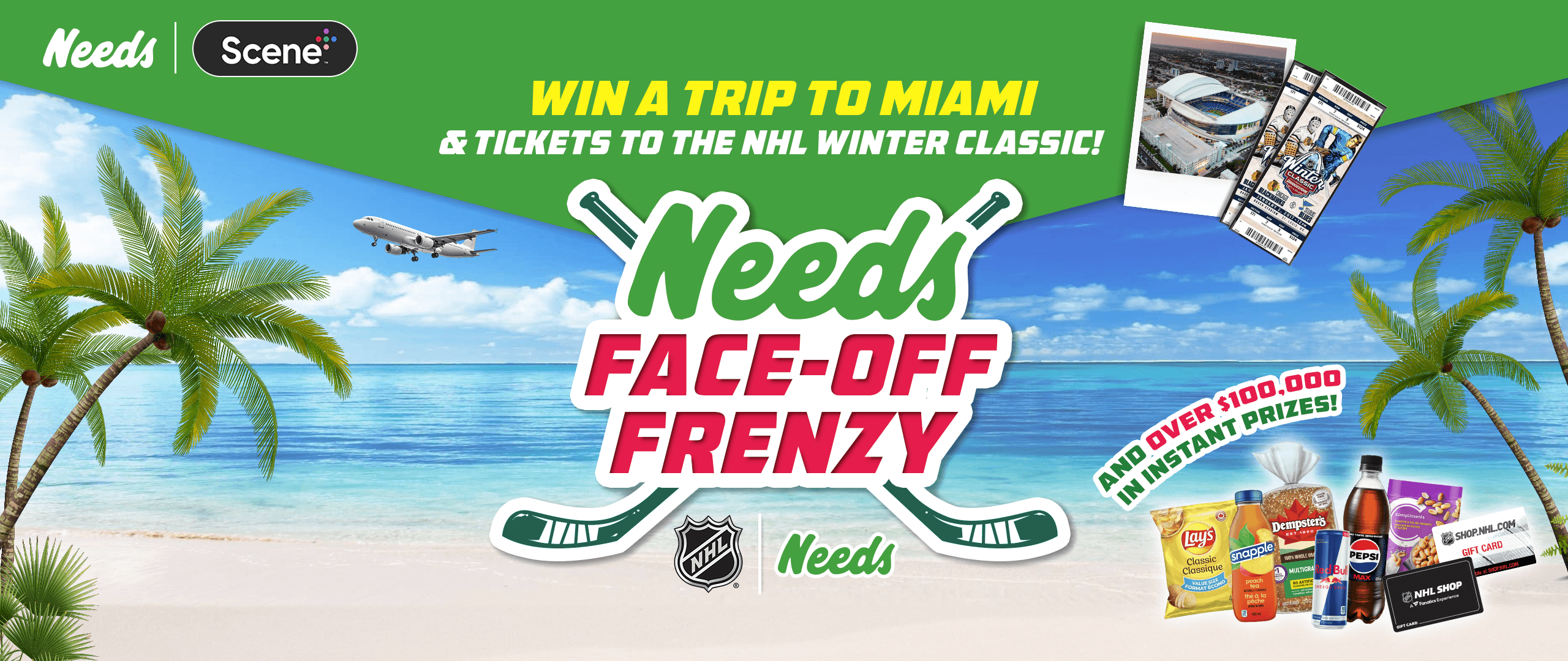 Faceoff Frenzy: Needs NHL Contest