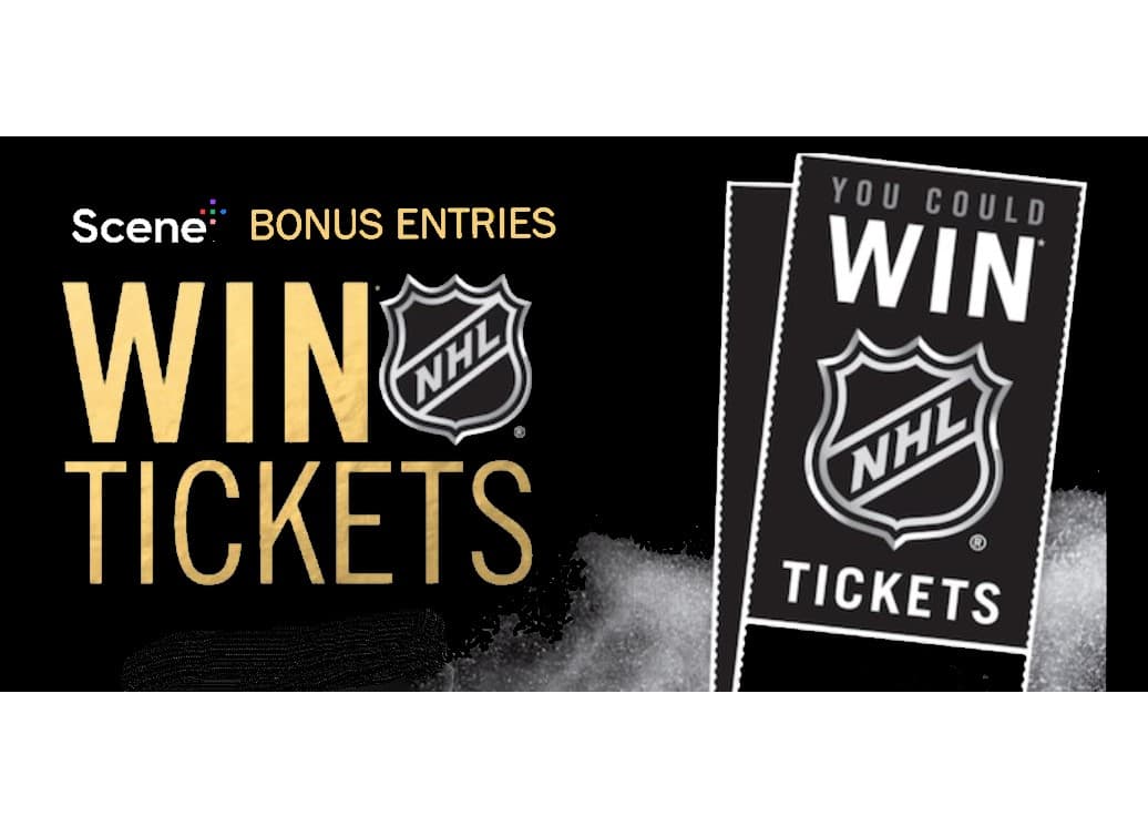 Scene+ Bonus Grand Prize Sweepstake Entry Reward Banner