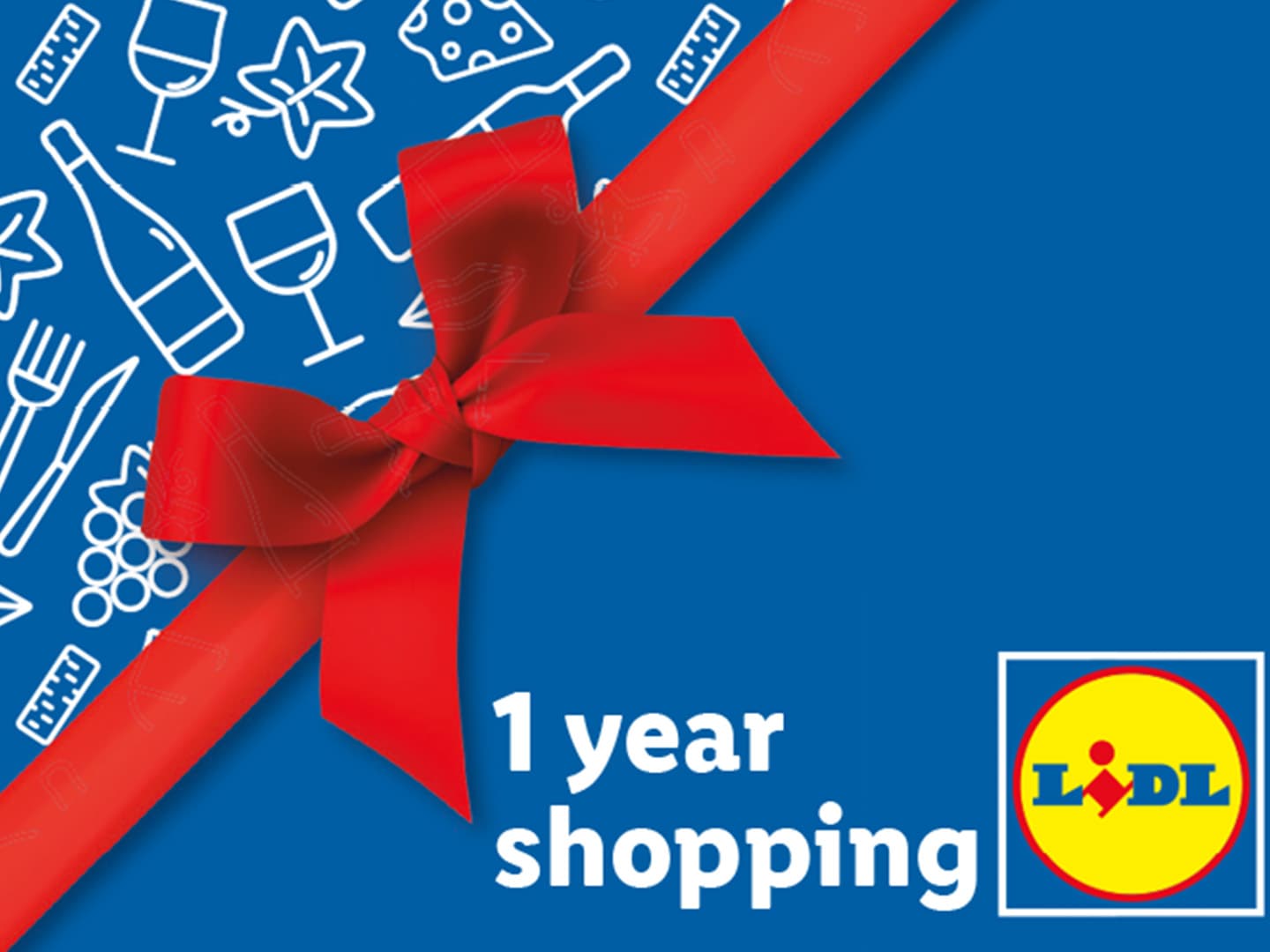 1 Jahr kostenlos Einkaufen bei Lidl Reward Banner