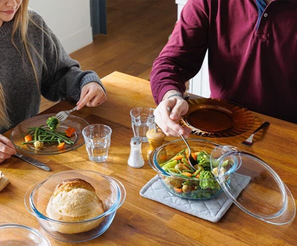 A set of 2 Glass Casserole Dishes from our Cookware collection Reward Banner